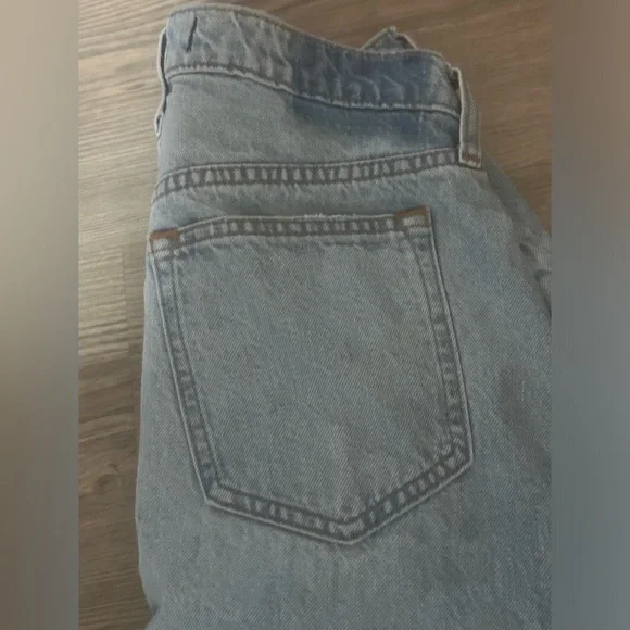 Abercrombie & Fitch Light Blue Denim Midi Skirt - Picture 7 of 7